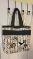 Canvas & Denim Bird Tote