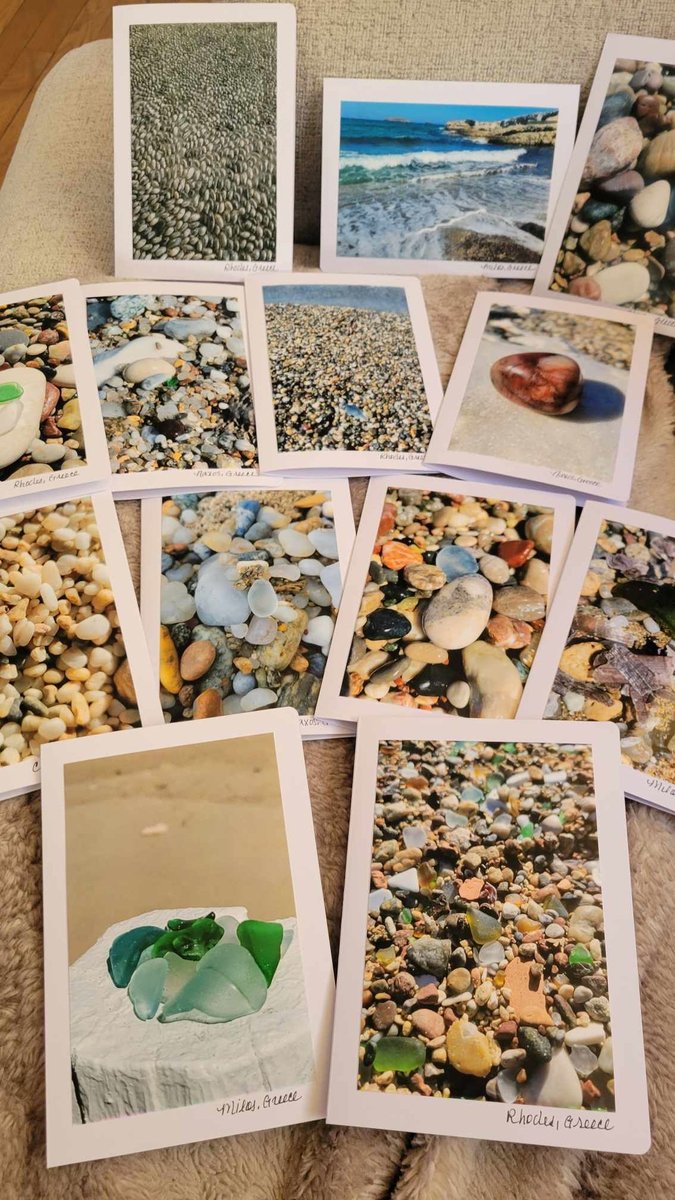Seaglass Adventures Photo Cards, Pack of 5